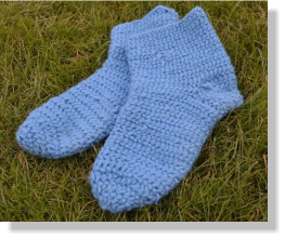 Nadelgebundene Socken